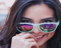 Un primero plano de la atractiva Sheryl Rubio