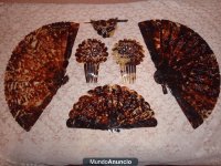 Tortoise Shell Fans And Decorative Combs