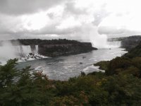 View of Canadian and American Falls