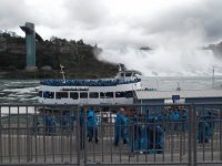 Maid of the Mist from Canada side of Niagara Falls