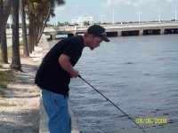 Fishing at the pier