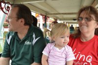 Sydney with Grandparents Poulsen
