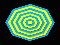 3D- Octágono.