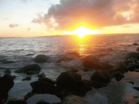 Aterdecer rocoso.