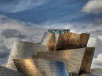 museo guggenherin, en BILBAO