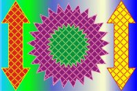 彩虹光