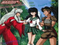 inuyasha y aome