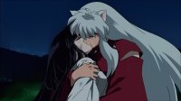 inuyasha y aome