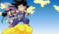 Goku y Milk (pequeños)