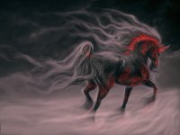 cavalo de fogo