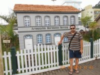 Visita a blumenau, Brasil