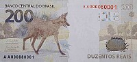 Cédulas de real brasileiro