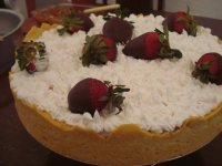 torta de morango