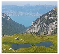 Rando et vue sur le Lac Léman