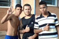 Fael, eu e Vitão
