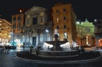 Napoli piazza trieste e trento (Italia)