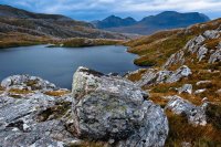 Loch Bealach a Bhuirich, Sutherland, Scotland