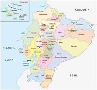 Mapa del Ecuador