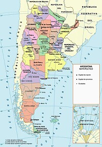 mapa argentina