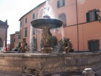 fountain at Tuscania